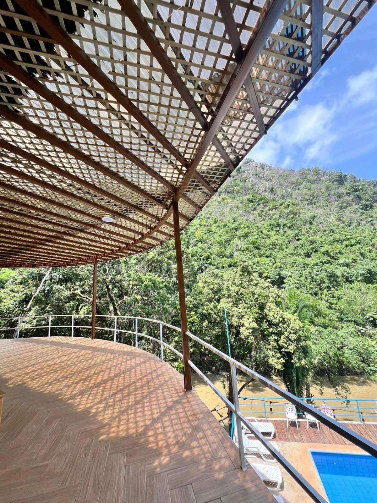 El Portal De Champey Vandrarhem Lanquín Exteriör bild