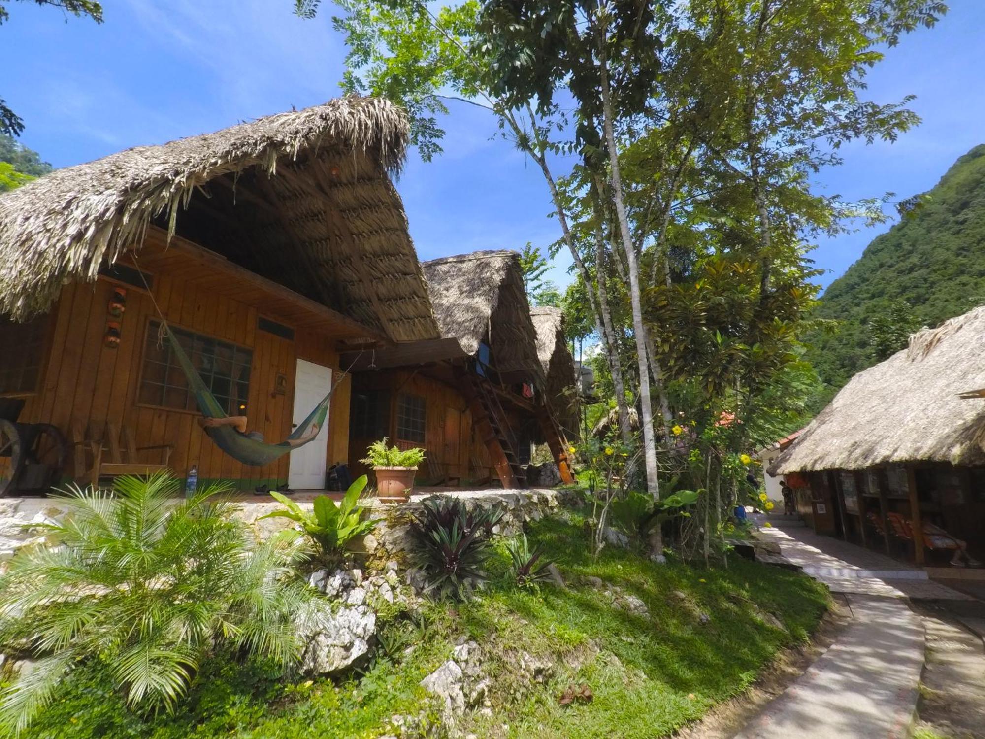 El Portal De Champey Vandrarhem Lanquín Exteriör bild
