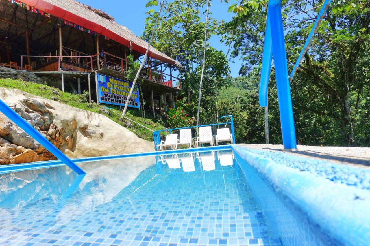 El Portal De Champey Vandrarhem Lanquín Exteriör bild
